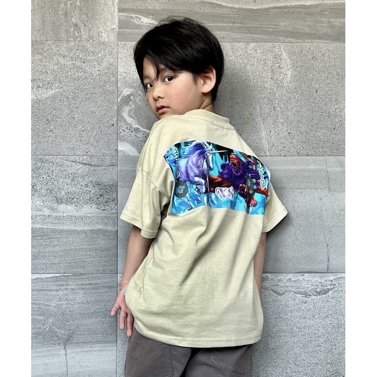 シューラルー /キッズ(SHOO・LA・RUE/Kids)の【最強王図鑑×SHOO・LA・RUE】VSバックプリントTシャツ Ｔシャツ
