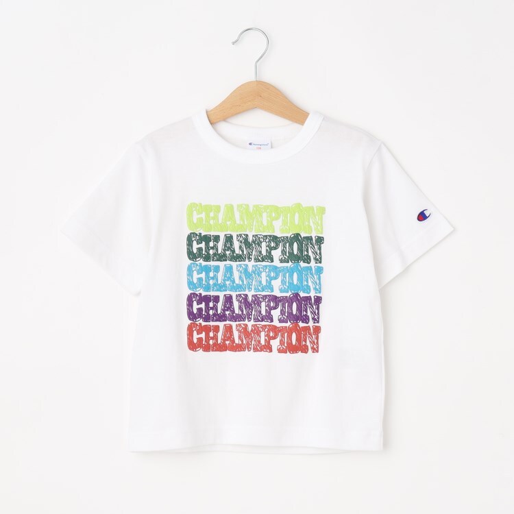 シューラルー /キッズ(SHOO・LA・RUE/Kids)の【Champion】カラフルロゴTシャツ